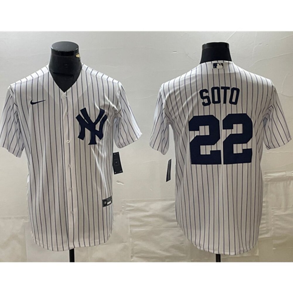 Kids/Youths-#22 Juan Soto White Stitched Jersey
